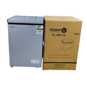 VOLSMART 110 Litres Energy Saving Direct Cool Chest Freezer 