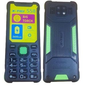 X Tigi S58 Dual Sim Feature Phone With Super Torch