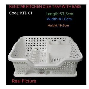 Ken star dish rack with a tray