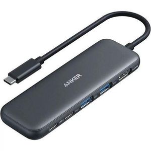 Anker USB C Hub 100W 5-in-1 USBC to HDMI Splitter with 4K Display, 1 x Powered USB-C 5Gbps & 2×Powered USB-A 3.0 5Gbps Data Ports for MacBook Pro, MacBook Air, HP,Dell and More