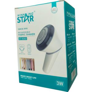 WINNING STAR Rechargeable Fabric Shaver Electric Lint Remover
