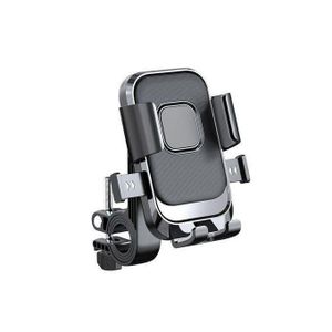 Mobile Phone Holder Motorcycle Phone Holder Bicycle Cell Phone Stand Cycling Navigation Phone Stands- Black