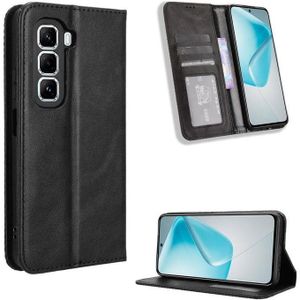 Caseme ID/Cards and Cash Wallet, All round Protection Leather Flip Cover Case for Infinix Hot 60 Pro+ (Hot 60 Pro Plus)
