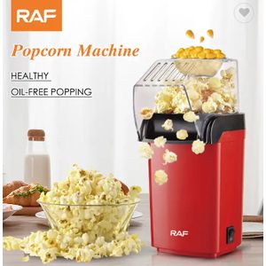 US Hot Air Popcorn Poppers Machine, Home Electric Popcorn Maker Oil-Free  1200W