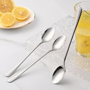 18 pieces Stainless Steel Iced Tea Spoons, Long Stirring Spoons For Coffee,Cocktail,Ice Cream,Long Handle Iced Teaspoons,Latte Spoons For Mixing
