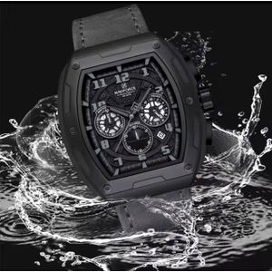 Naviforce Men’s Sports Watch with Chronograph, Date Display & Silicon Strap
