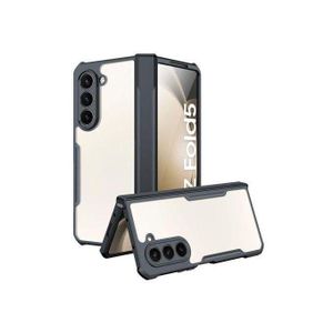 Transparent Xundo Airbag Shockproof + Dual Layer TPU + PC Hybrid Case for Samsung Z fold 5
