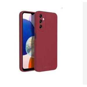 Soft Flexible Silicone Case for Samsung Galaxy A34 5G, Shockproof Anti-Scratch Slim TPU Protective Back Cover (Maroon)