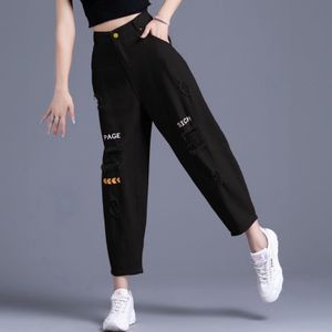 Fashion (white)Women High Waist Wide Leg Baggy Jeans Side Pocket Denim Pants  Vintage Cargo Pants Boyfriend Trousers Y2K Streetwear Fashion New ACU