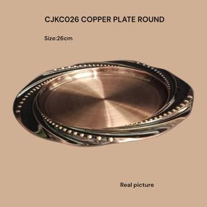 Copper Plate Round 28cm