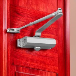 	Heavy Duty 180 Degree Open Adjustable Arm Durable Easy Mount Hydraulic Door Closure Closing Device 