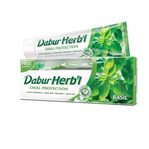 Dabur Herbal Basil Toothpaste 150g