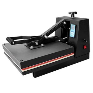 Heavy-Duty 38×38cm Digital Flatbed Heat Press for T-Shirts, Hoodies & Fabric Printing