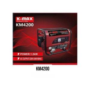 kmax  1.2KW Petrol Generator, Recoil Start , 5L Tank , 154F Engine