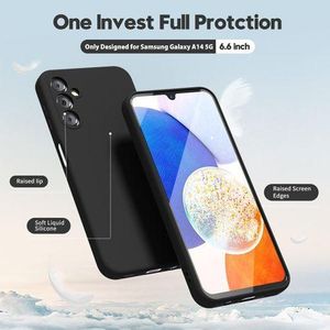 Samsung Galaxy A14 4G/5G Shockproof Silicone Protective Case Cover, Good Quality Material for Enhanced Phone Protection