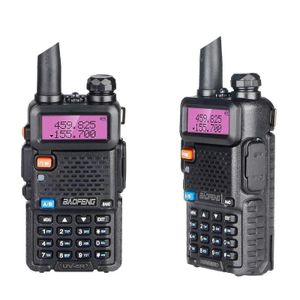 BaoFeng UV-5R 8W Tri-Power Long Range Walkie Talkie with Dual Band High Power (Pair)