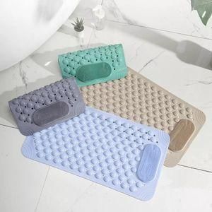 Anti Slip/Non Slip/Antislip Bathroom Mat With Foot Scrubber/Massager