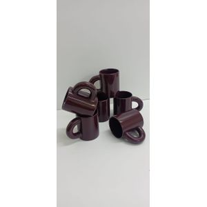 Ceramic Mugs  6pcs 