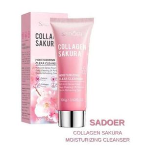 Collagen Sakura Moisturizing Clear Cleanser 80-100g