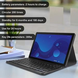 Keyboard Case For Samsung Galaxy Tab A8 10.5 Inch - Smart Wireless BT Detachable