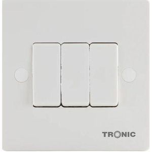 Slim 3 Gang 2 Way Switch