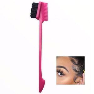 Double Sided Smooth Eyebrow Edge Control Mini Brush