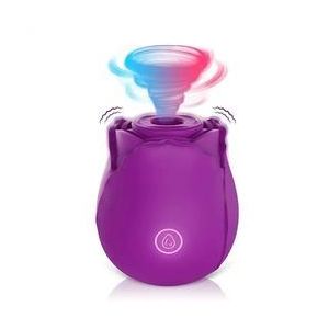 Sucking Vibrator Rose Sex Toy Clitoral Vibrator for Women with 10 Speed Modes Nipple Sucker Sex Toy Clitoral G Spot Vibrators Adult Automatic Electric Machine Adult Toys 