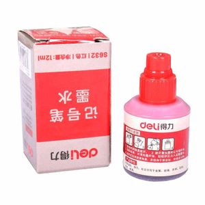 Deli Permanent Marking Ink - Red