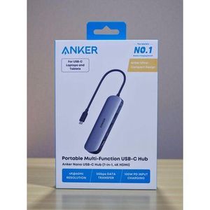Anker  USB C Hub, 7in1 Multi-Port USB Adapter for Laptop/Macbook, 4K@60Hz USB C to HDMI Splitter, 85W Max PD, 2 USB 3.0 & 1 USBC Data Ports, SD/TF Card Reader, for Type C Devices