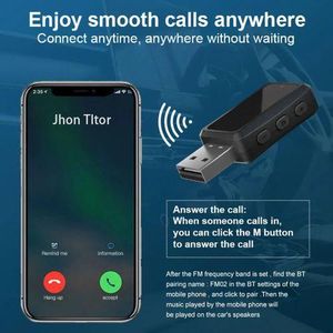 Bluetooth To Aux Jack Music Audio Receiver Adapter