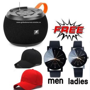 Caston Portable Superbass Bluetooth Speaker Bluetooth + Free Lovers Watches & Caps 