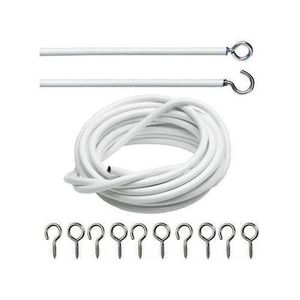 Curtain Wire With Hooks