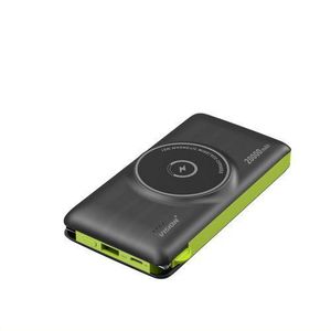 Vision Plus  Wireless Power Bank 20000mAh (Fast+ Technology) VPPB20W - Black / Green