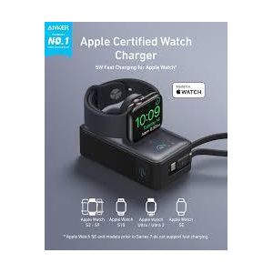 Anker MagGo Power Bank (30 W, Built-In USB-C Cable, Made for Apple Watch)