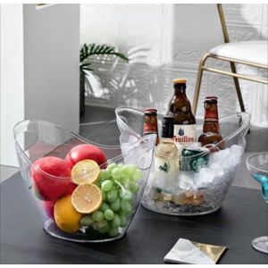 Portable Acrylic  Ice Bucket