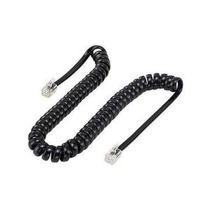 Telephone Wire 1m -Black