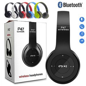 P47 Bluetooth Wireless headphones with memory card slot