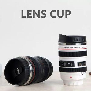 Camera Lens Coffee Vacuum Mug Thermal Thermo Cup