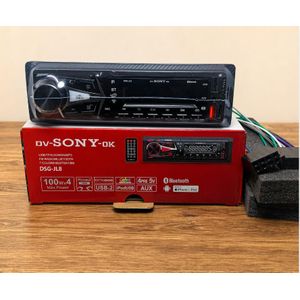 Sony JL8/5 Car Stereo Bluetooth USB FM Radio MP3 Player – High Power Car Audio System with Aux Input, SD Slot, Remote Control & Digital Display for All Vehicles