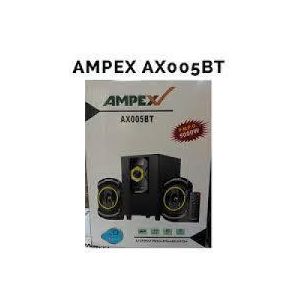 Ampex AX005BT 2.1-channel Multimedia Speaker System, 5,000W (PMPO), with Bluetooth, USB, SD card, AUX, and FM tuner support, Remote control
