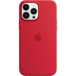 Premium Red Silicone Shockproof Case for iPhone 14 Pro - Soft Touch Slim Fit