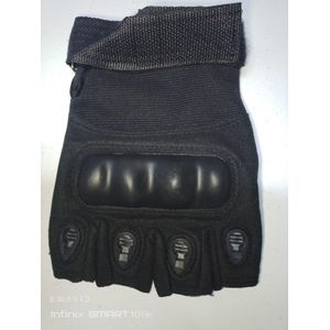 Anti-slip Fingerless Knuckle Guard Outdoor Shooting Sports Gloves