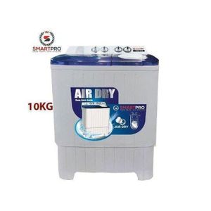 Smart Pro Twin Tub Washing Machine/Semi Automatic, 10Kg (1 YEAR WARRANTY)