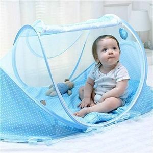 Happy Baby Foldable Baby Bassinet Sleeping Nest Mosquito Net