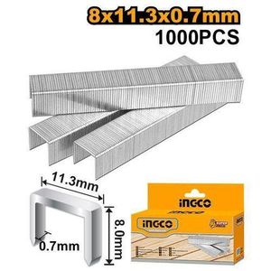Ingco STS0108 Staples 8mm 1000pcs