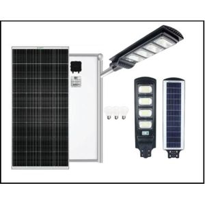 Sunlight Solar 350Watts solar panel All weather +200Watts solar Street lights + 3 DC bulb