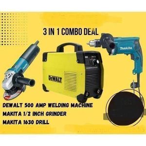 Dewalt 500 Amp Welding Machine,makita 1/2 Inch Grinder And Makita 1630 Drill