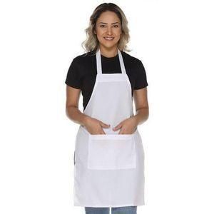 Unisex Chef's Apron/White Apron.