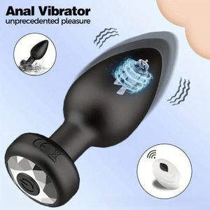 Anal vibrator with remote control