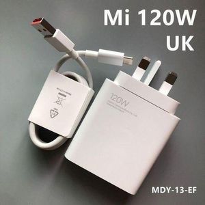 XIAOMI  Redmi 120W Ultra Fast Charger UK Plug with USB-C 6A Cable for Redmi Note 15 Pro Plus 5G  and Redmi Note 15 Pro 4G/5G